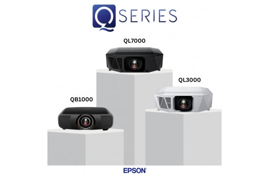 Epson Q Series (QB1000, QL3000, QL7000): Proiectoare Laser pentru Home Theater de Mari Dimensiuni